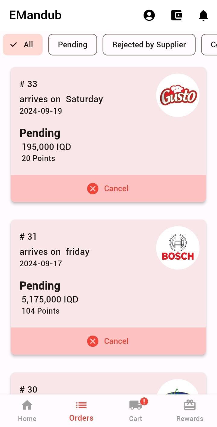 Orders