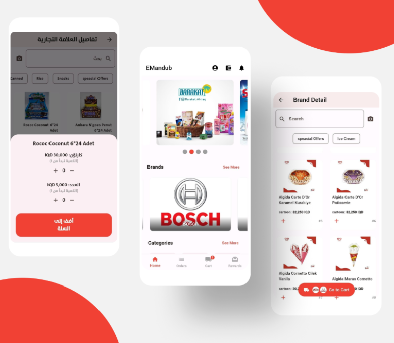 E-Mandub Mobile Application